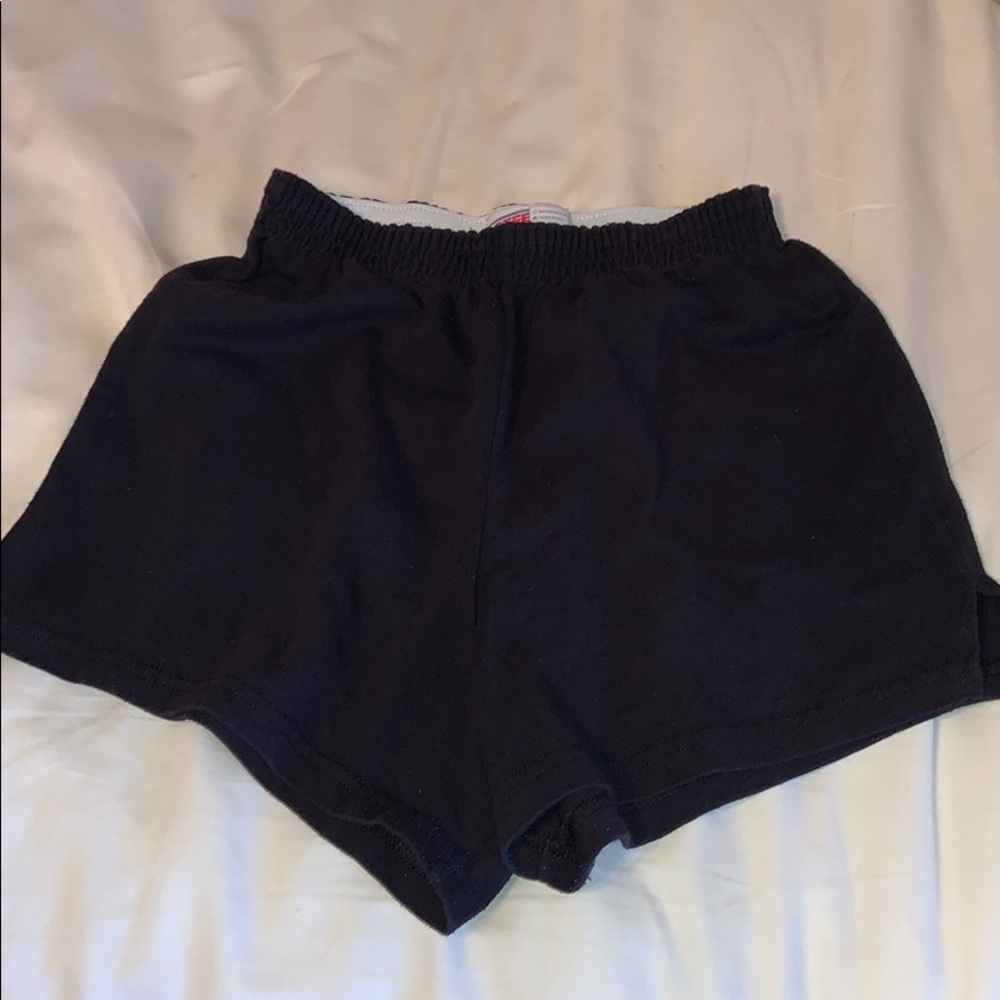 Woman’s Black soffe cheerleading shorts size small